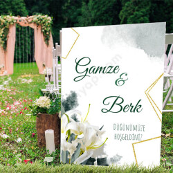 Lilyum Tasarım Ayaklı Pano online tasarla