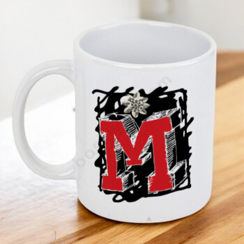 M Harfli Kupa Bardak online tasarla