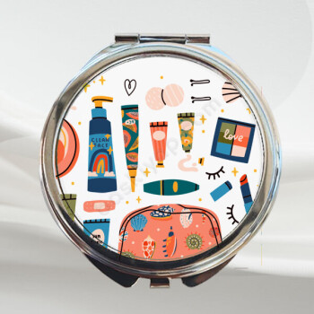 Makyaj Malzemeleri Tasarımlı Makyaj Aynası online tasarla