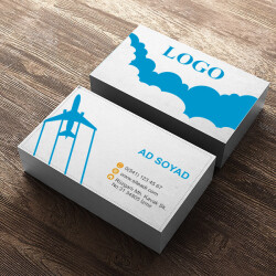 Mavi Beyaz Gökyüzü online tasarla