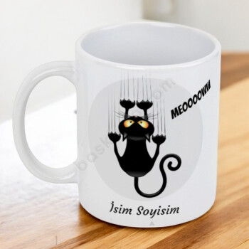 Miyav Tasarım Baskılı Kupa online tasarla