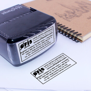 Mobistamps 60 Logolu Firma Kaşesi online tasarla