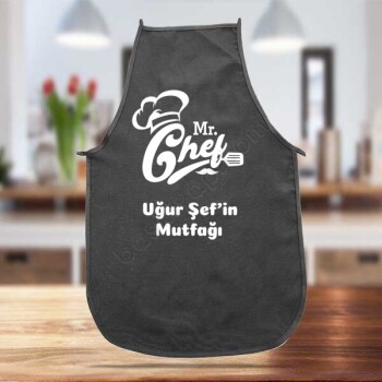 Mr Chef Tasarım Mutfak Önlüğü online tasarla