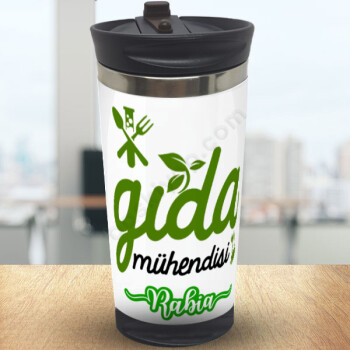 Mühendislere Özel 2 Özel Termos Bardak online tasarla