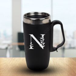 N Harf Baskılı Termos Bardak online tasarla