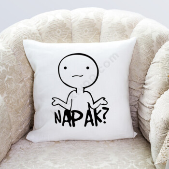 Napak Yazılı Yastık online tasarla