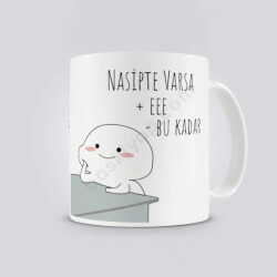 Nasipte Varsa Kendin Tasarla Baskılı Kupa online tasarla