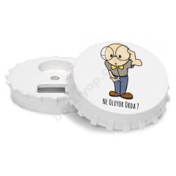 Ne Oluyor Orda Tasarım Magnet Şise Açacak online tasarla