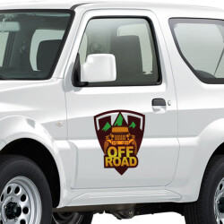 Offroad Sticker online tasarla