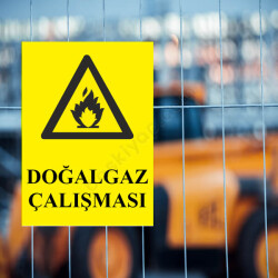 Doğalgaz Çalışma Levhası online tasarla