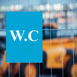 Wc Levhası online tasarla