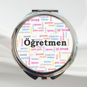 Öğretmen İçin Özel Makyaj Aynası online tasarla