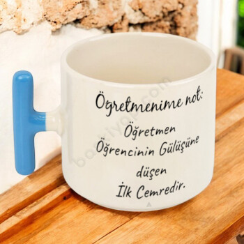Öğretmene Hediye Tasarım T Fincan online tasarla