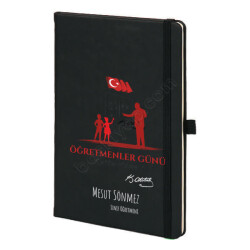 Öğretmenler Günü Baskılı Defter online tasarla