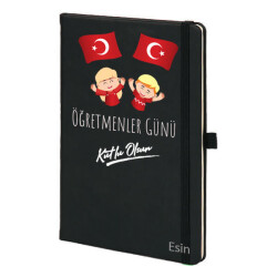 Öğretmenler Gününe Özel Tarihsiz Ajanda online tasarla