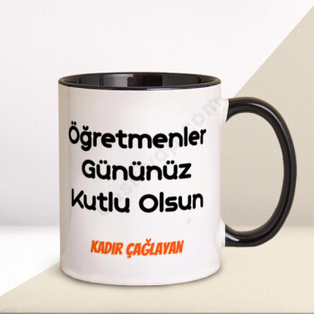 Öğrtemenlere Özel Tasarım 4 Kupa Bardak online tasarla