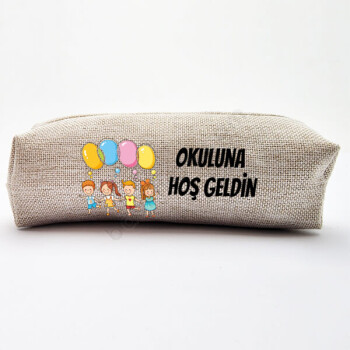 Okuluna Hoş Geldin Kalemlik online tasarla