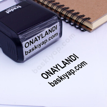 Onay - Firma Adı online tasarla