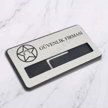 Özel Güvenlik Yaka Kartı online tasarla