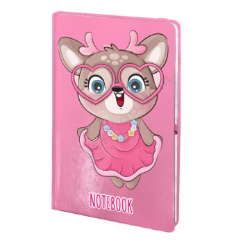 Geyik Modelli Pembe Ajanda online tasarla