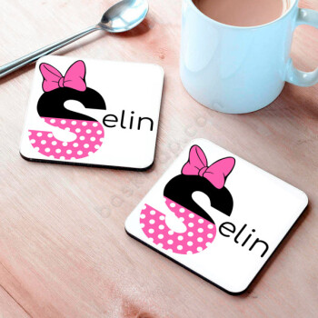 Pembe S Harfli Bradak Altlığı online tasarla