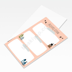 Planlayıcı 5 Unutmayınız Kartları online tasarla