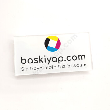 Pleksi Akrilik Yaka İsimliği By03 online tasarla