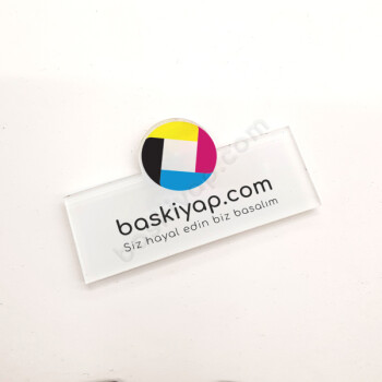 Pleksi Yaka İsimliği Kendin Tasarla By05 online tasarla