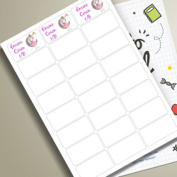 Prenses Okul Etiketi online tasarla