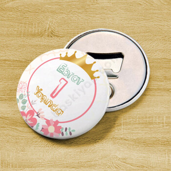 Prenses Tasarımlı Buton Açacak online tasarla