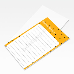 Puantiyeli Unutmayınız Kartı online tasarla