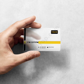 Pvc Taksici Kartvizit online tasarla