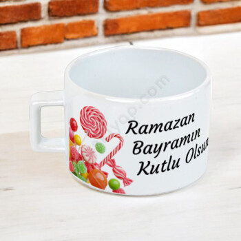 Ramazan Bayramı Tasarımlı Fincan online tasarla