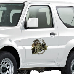 Renkli Offroad Sticker online tasarla