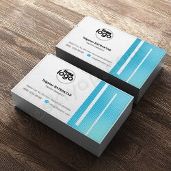 Sade Yazılımcı Kartvizit online tasarla