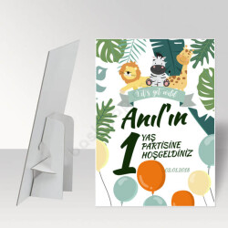 Safari Konsept Ayaklı Pano online tasarla