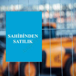 Sahibinden Satılık Tabelası online tasarla