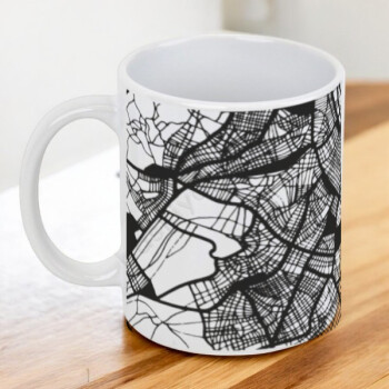 Samsun Şehir Haritası Baskılı Kupa online tasarla