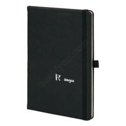 Şemsiye Çiçek Tasarım Siyah Ajanda online tasarla