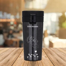 Sevgililer Gününe Özel Vakumlu Termos online tasarla