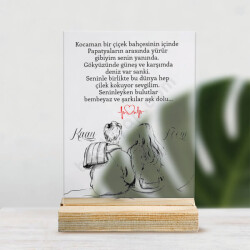 Sevgiliye Hediye 2 Pleksi Masaüstü Stand online tasarla