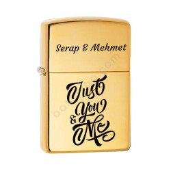 Sevgiliye Hediye Altın Çakmak online tasarla