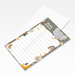 Sevimli Notluklar 10 Unutmayınız Kartı online tasarla