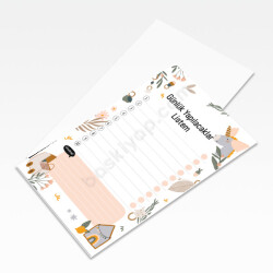 Sevimli Notluklar 11 Unutmayınız Kartı online tasarla