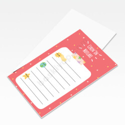 Sevimli Notluklar 5 Unutmayınız Kartı online tasarla