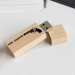 Silah Tasarımlı Flash Bellek online tasarla