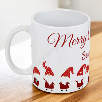 Şirin Noel Babalar Kupa online tasarla