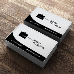 Siyah Beyaz Avukat online tasarla