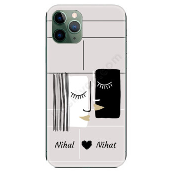 Siyah Beyaz Tasarımlı Telefon Kılıfı online tasarla