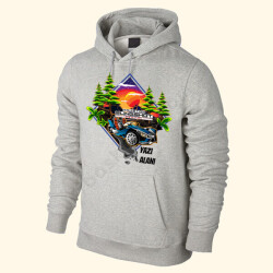 Slingshot Tasarım Baskılı Gri Sweatshirt online tasarla